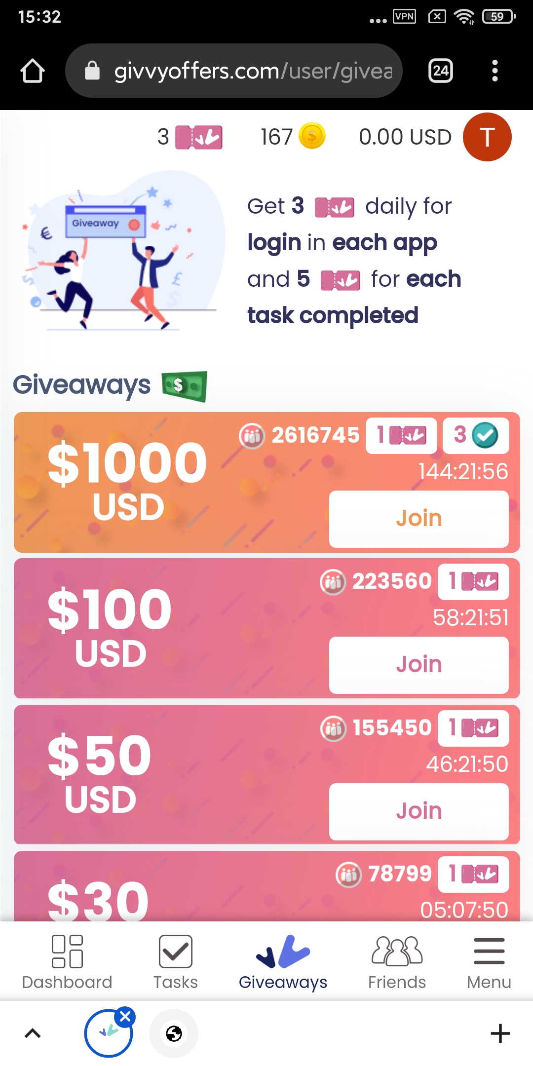 Make money and earn rewards with Givvy!